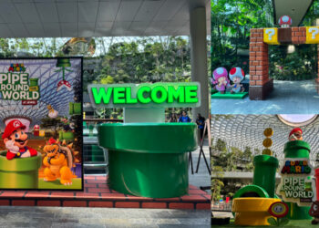 Jewel Changi Airport Menyambut Musim Cuti Dengan kempen “Super Mario Pipe Around the World”