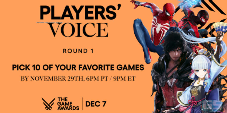 Undi Game Kegemaran Anda! 30 Game Bersaing Untuk Anugerah TGA “Player’s Voice”