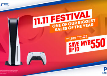 PlayStation 11.11 Festival! Jimat hingga RM550 semasa membeli PS5 & Game!