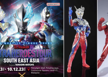 ‘Ultra Heroes Tour SEA & Tamashii Spot Pop Up’  Akan Bermula 30 Nov Di Paradigm Mall!