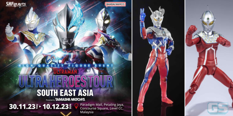 ‘Ultra Heroes Tour SEA & Tamashii Spot Pop Up’  Akan Bermula 30 Nov Di Paradigm Mall!