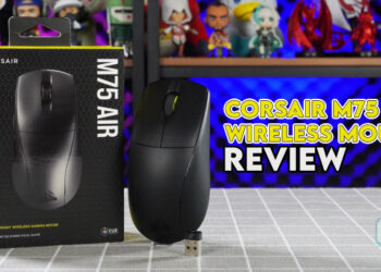 Corsair M75 Air Wireless Mouse Review — Penggunaan yang Selesa, Harga Kurang Rahmah