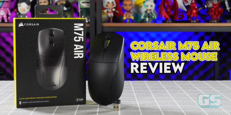 Corsair M75 Air Wireless Mouse Review — Penggunaan yang Selesa, Harga Kurang Rahmah