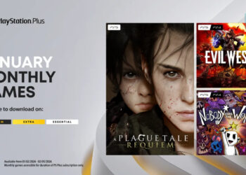 Barisan Game PS Plus Januari 2024  — A Plague Tale: Requiem, Evil West & Nobody Saves the World