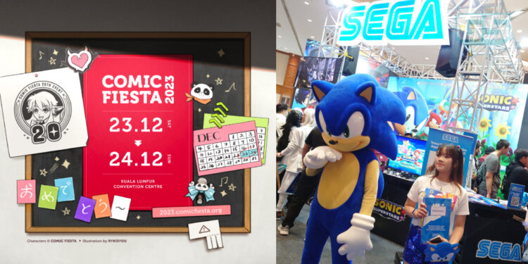 SEGA Bakal Hadir ke Comic Fiesta 2023! Boleh Main Demo Game & Sertai Aktiviti Menarik!