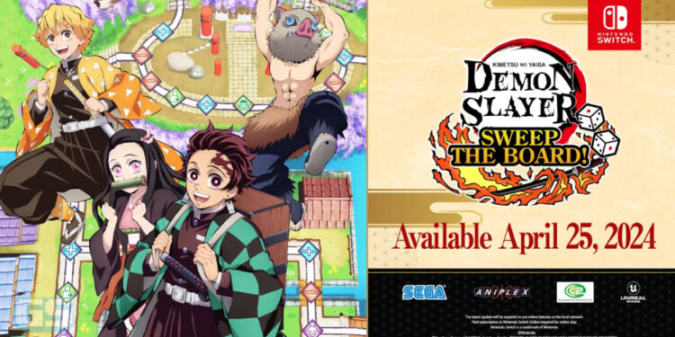 Demon Slayer -Kimetsu no Yaiba- Sweep the Board Akan Datang 25 April 2024!