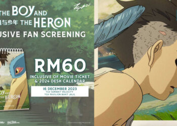 Tiket The Boy And The Heron Fan Screening Malaysia Dijual Sekarang! Berharga RM60!