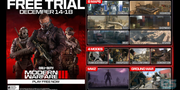 Call of Duty: Modern Warfare 3 Akan Free-To-Play Hujung Minggu Ini!