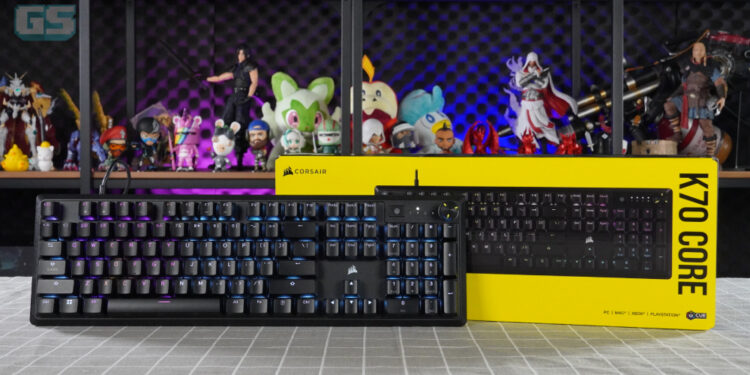 Review Corsair K70 CORE RGB Keyboard – Kualiti Tinggi Walaupun Harga “Entry-Level”