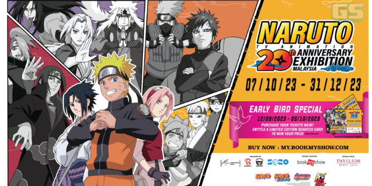 Tiket Naruto Animation 20th Anniversary Exhibition Semurah RM18 – Harga Diskaun Buat Masa Terhad!