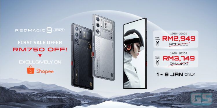 REDMAGIC 9 Pro Bakal Lancar Di Malaysia, Harga Diskaun Bermula RM2949
