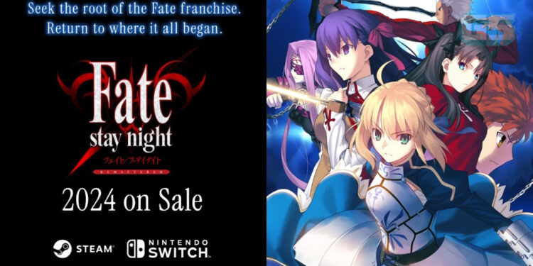Fate/stay night REMASTERED Bakal Lancar di Switch & PC Pada 2024!