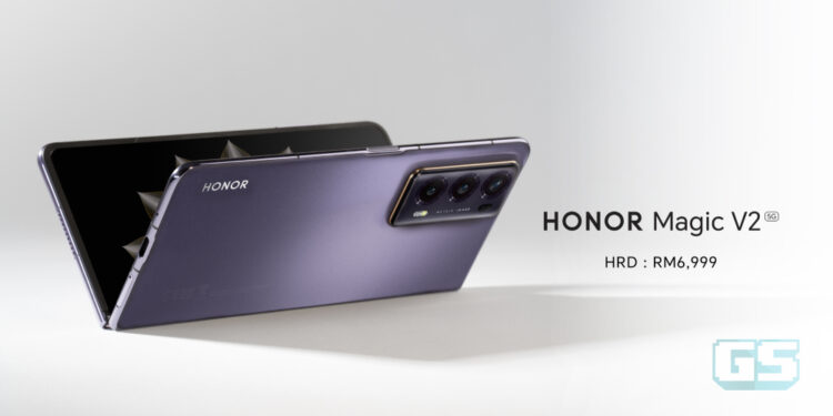 “HONOR Magic V2” Telefon Boleh Lipat Paling Nipis dan Ringan Di Dunia Lancar Pada Harga RM6,999!