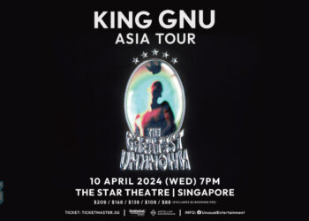 KING GNU (THE GREATEST UNKNOWN) TOUR Live di Singapura Bakal Berlangsung April Ini! Info Penuh Tiket!