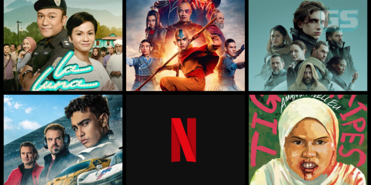 Siri dan Filem Menarik untuk Korang Layan di NETFLIX Sepanjang Februari 2024!