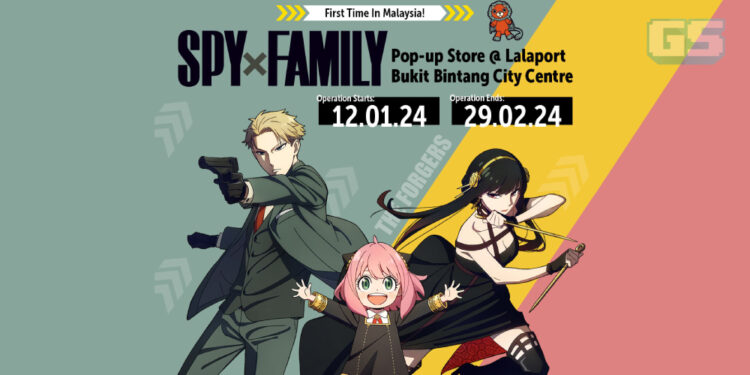 SPY x FAMILY Pop-up Store Bakal Buka di Malaysia pada Januari 2024!