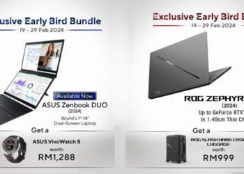 ASUS Hadirkan Bundle Early Bird Eksklusif untuk Zenbook DUO & ROG Zephyrus G16!