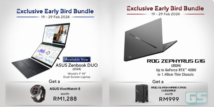 ASUS Hadirkan Bundle Early Bird Eksklusif untuk Zenbook DUO & ROG Zephyrus G16!