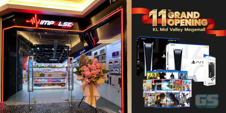 Impulse Gaming Sambut Cawangan ke-11 Mid Valley dengan Promosi Hebat! Dapatkan Keperluan Gaming Anda Pada 3 & 4 Februari Ini!