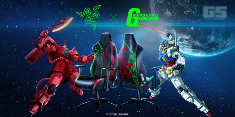 Bergaya Bersama Koleksi Eksklusif Razer dengan Mobile Suit Gundam!