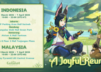 Genshin Impact Hadir Dengan Acara Offline Baru di Malaysia, Bermula 22 Mac 2024!