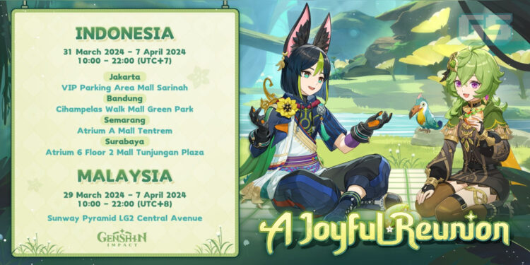 Genshin Impact Hadir Dengan Acara Offline Baru di Malaysia, Bermula 22 Mac 2024!