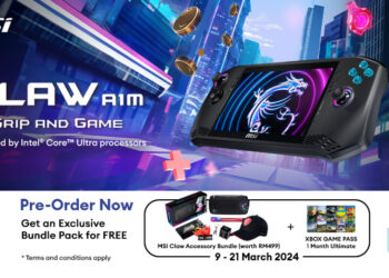 Pre-Order MSI Claw Bermula 9 Mac 2024, Harga Bermula RM 3,499!