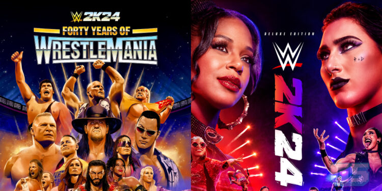WWE 2K24: Deluxe Edition & Forty Years of WrestleMania Edition Kini Tersedia! Main Sekarang!