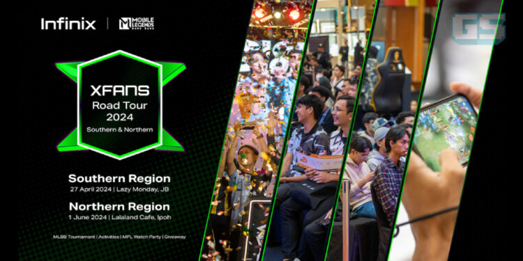 Infinix Bawa Acara XFans Road Tour 2024 Di Semenanjung Malaysia! Berlangsung Pada April & Jun Ini!