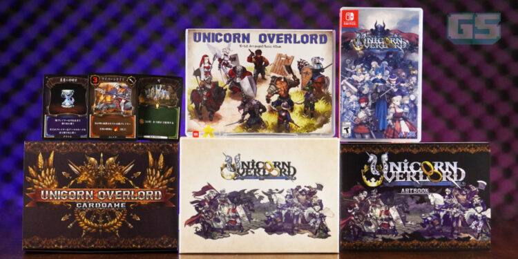 Unicorn Overlord Collector’s Edition Unboxing — Ada Set Kad Yang Boleh Dimainkan!