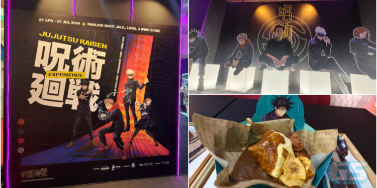 Pengalaman Kami Di Jujutsu Kaisen Experience – Gabungan Anime Cafe & Kedai Merchandise!