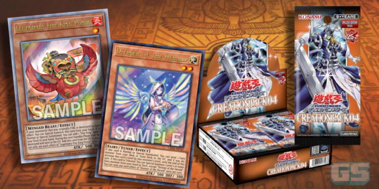 “Yu-Gi-Oh! OCG Duel Monsters CREATION PACK 04” -English Edition Tiba Di Asia Dengan 200 Jenis Kad