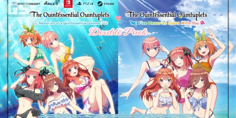 Dating Sim ‘The Quintessential Quintuplets’ Double Pack Kini Tersedia Di PS4, Switch & PC