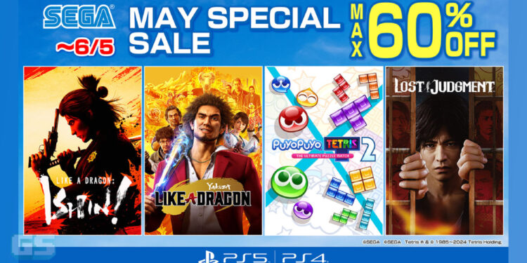 ‘SEGA May Special Sale’ Bermula Sekarang – Diskaun Untuk Like A Dragon & Lost Judgement!