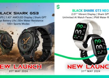 Black Shark Malaysia Umum Jam Tangan Black Shark GS3 & Black Shark GT3 Neo, Bersama Giveaway Khas!