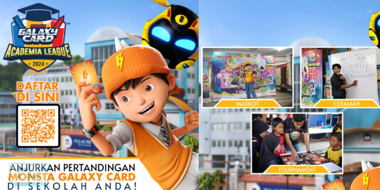 Pendaftaran Monsta Galaxy Card Academia League Kini Dibuka Untuk Para Pendidik KPM