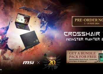 Gaming Laptop MSI Crosshair 16 HX Monster Hunter Edition Kini Tersedia Untuk Pre-Order Di Malaysia