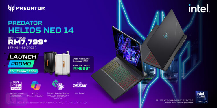 Predator Helios Neo 14 Baharu Dilancarkan di Malaysia – Bernilai RM7,799!