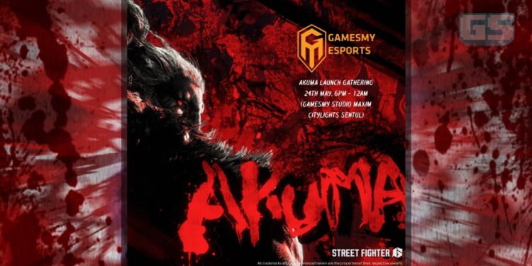 Jom Cuba Akuma Di Sesi Hands-On Eksklusif Street Fighter 6 Season 2 anjuran GamesMY Esports!