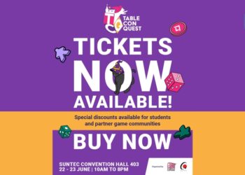 Tiket TableCon Quest 2024 Kini Dijual – Menyeru Semua Peminat Permainan Tabletop!