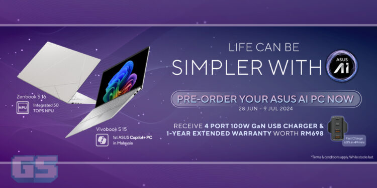 ASUS Malaysia Buka Pre-Order Untuk Vivobook S 15 & Zenbook S 16, Harga Bermula RM6,299