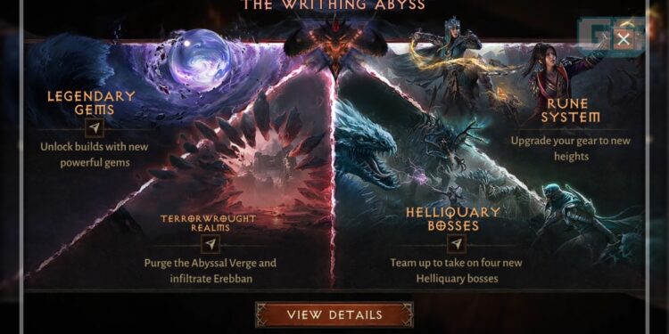 Update ‘Writhing Abyss’ Sudah Tiba Di Diablo Immortal!