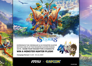 Ikut Serta Peraduan MSI x Capcom Untuk Menang Plushie Comel Monster Hunter!