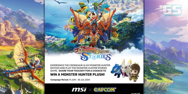Ikut Serta Peraduan MSI x Capcom Untuk Menang Plushie Comel Monster Hunter!