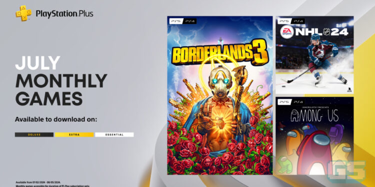 Game PS Plus Julai 2024 – Among Us, Borderlands 3, NHL 24