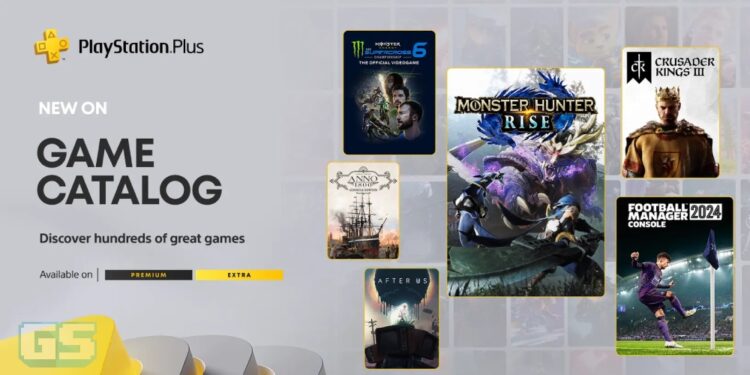Katalog PS Plus Jun 2024 – Monster Hunter Rise, Football Manager 2024, After Us