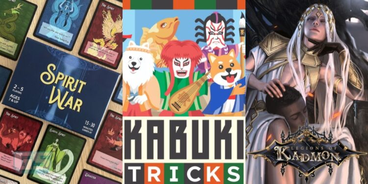Mencuba ‘Spirit War’, ‘Kabuki Tricks’, & ‘Legions of Kadmon’ – Permainan Indie Kegemaran Di TableCon Quest 2024!