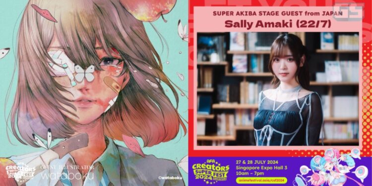 AFA Creators Super Fest 2024 Bawa Artis ‘wataboku’, Idol ‘Sally Amaki’ & VTuber ‘Dokibird’ – Info Terkini!