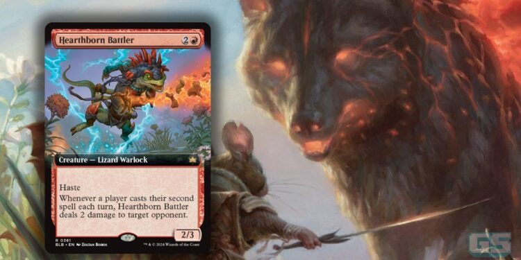 Previu Hearthborn Battler – Serang Tanpa Henti Dalam “MTG: Bloomburrow!”