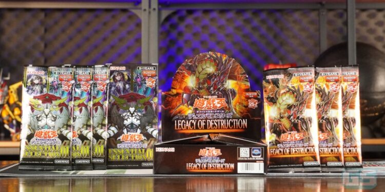 Unboxing Yu-Gi-Oh OCG Duel Monsters “LEGACY OF DESTRUCTION” & “Essential Selection 01!”